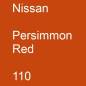 Preview: Nissan, Persimmon Red, 110.